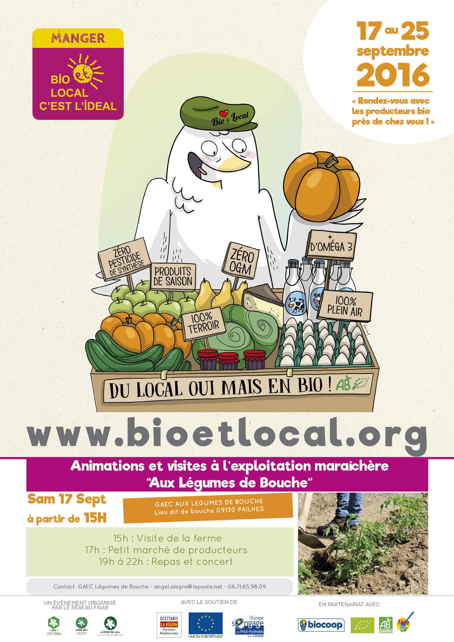 Affiche Arige 1 ferme de bouche impresmaison