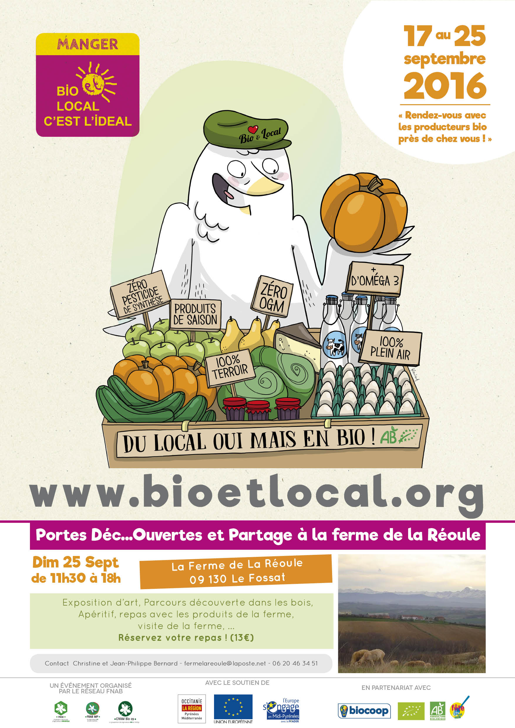 Affiche Arige 3 ferme de la roule